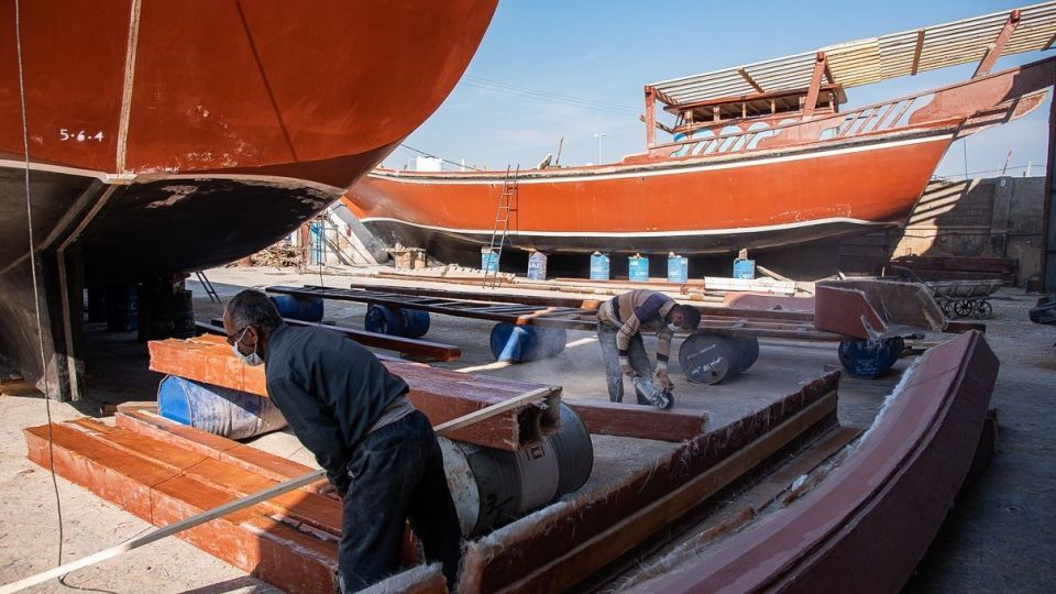 ساخت لنج فایبرگلاس - بوشهر