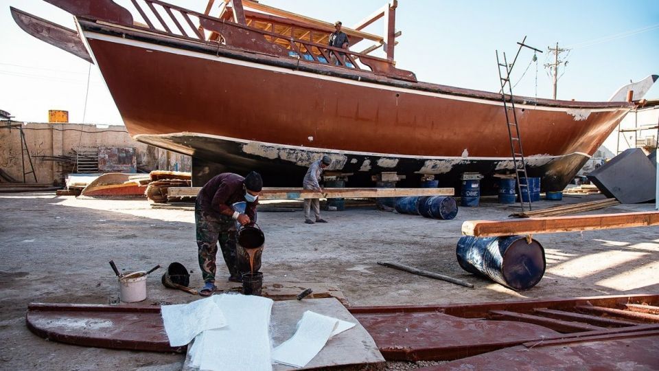 ساخت لنج فایبرگلاس - بوشهر