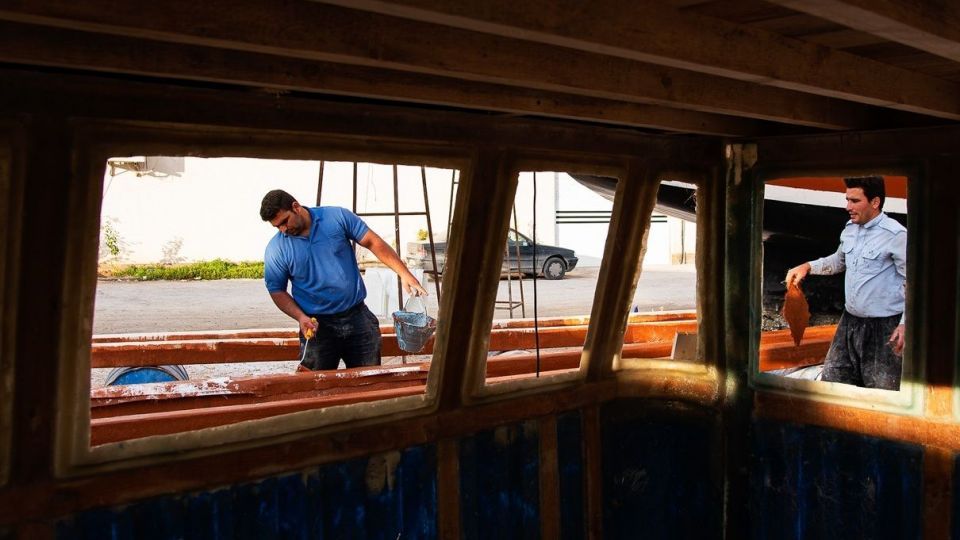 ساخت لنج فایبرگلاس - بوشهر