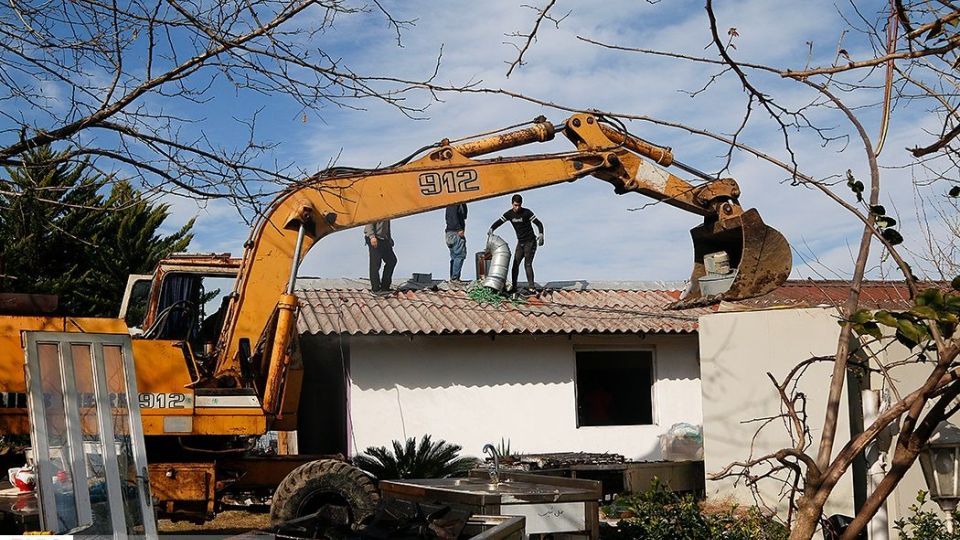 تخريب بنای غیرمجاز در سلمانشهر