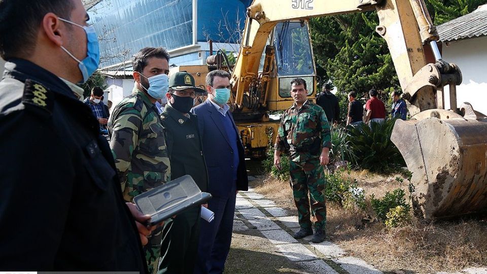 تخريب بنای غیرمجاز در سلمانشهر