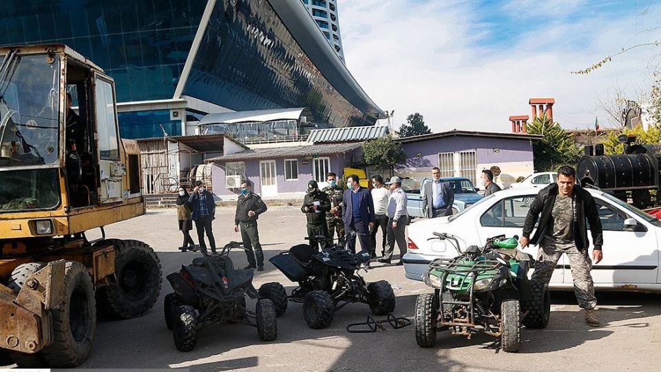 تخريب بنای غیرمجاز در سلمانشهر