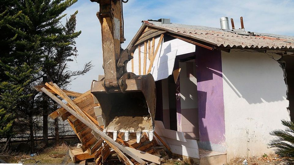 تخريب بنای غیرمجاز در سلمانشهر