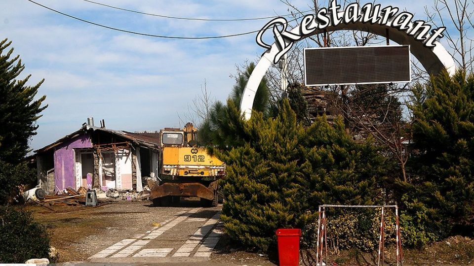 تخريب بنای غیرمجاز در سلمانشهر