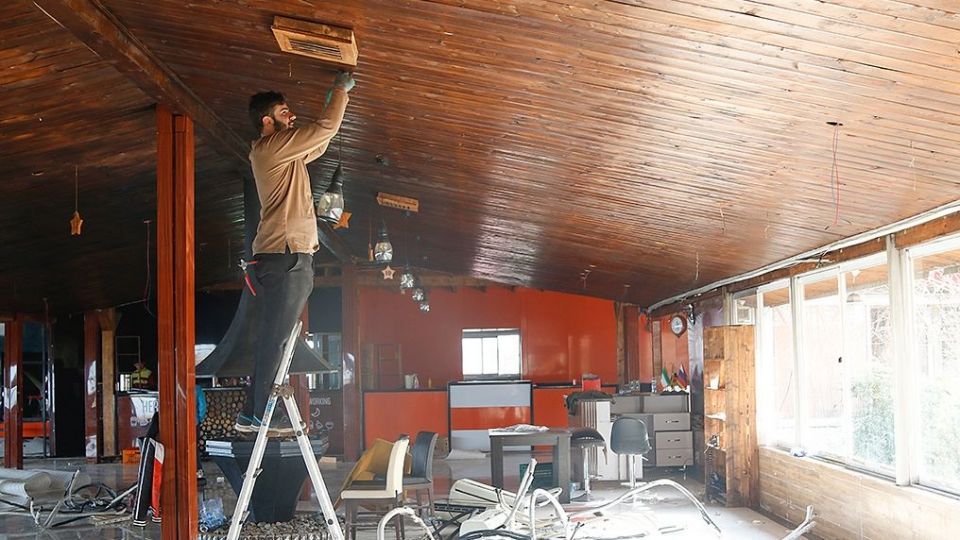 تخريب بنای غیرمجاز در سلمانشهر