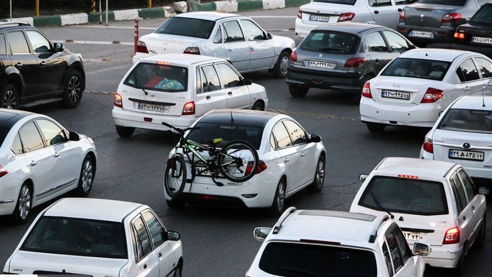 ترافیک سنگین در جاده‌های منتهی به ییلاقات مشهد