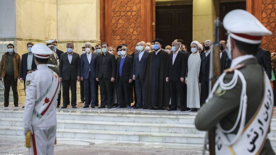 مراسم تجدید میثاق نمایندگان مجلس با آرمان‌های امام (ره)