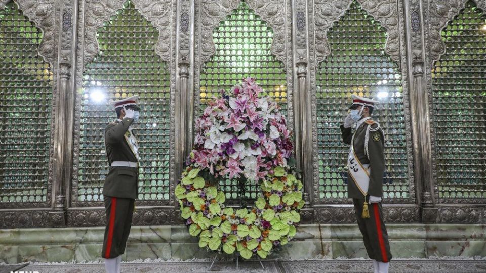 مراسم تجدید میثاق نمایندگان مجلس با آرمان‌های امام (ره)