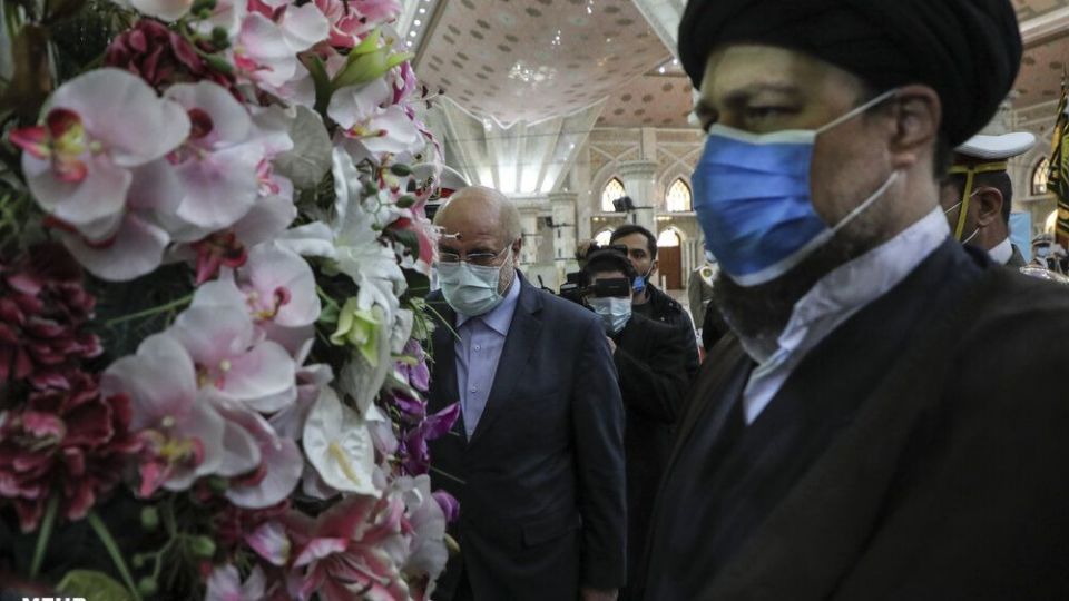 مراسم تجدید میثاق نمایندگان مجلس با آرمان‌های امام (ره)