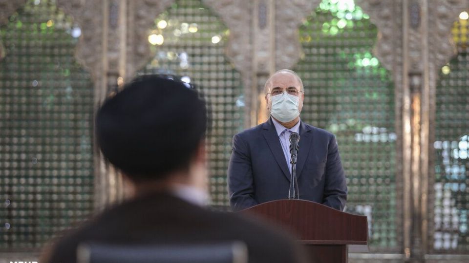 مراسم تجدید میثاق نمایندگان مجلس با آرمان‌های امام (ره)