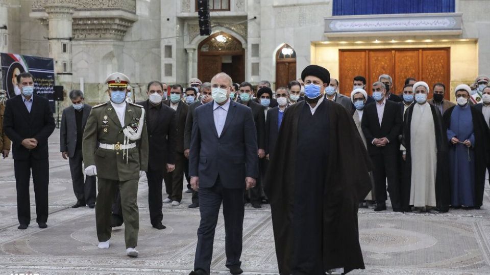 مراسم تجدید میثاق نمایندگان مجلس با آرمان‌های امام (ره)