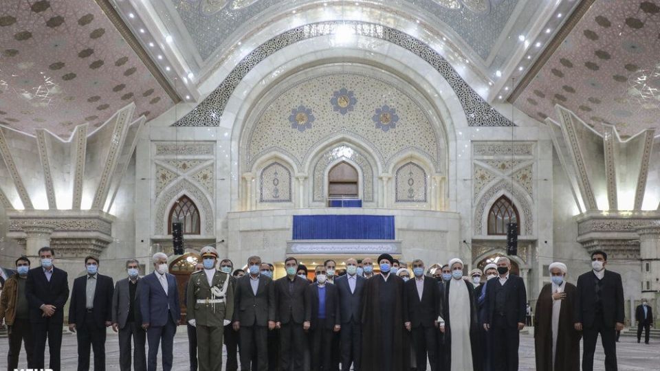 مراسم تجدید میثاق نمایندگان مجلس با آرمان‌های امام (ره)