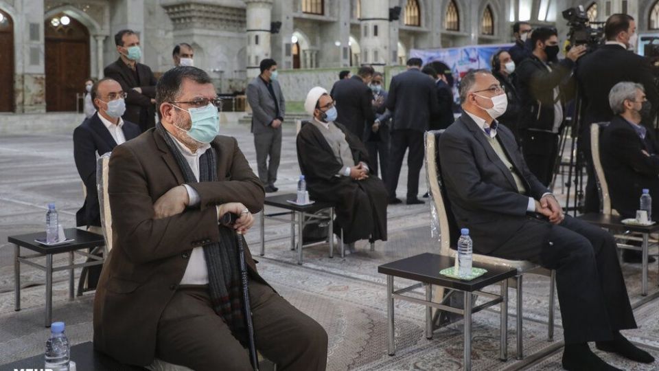 مراسم تجدید میثاق نمایندگان مجلس با آرمان‌های امام (ره)