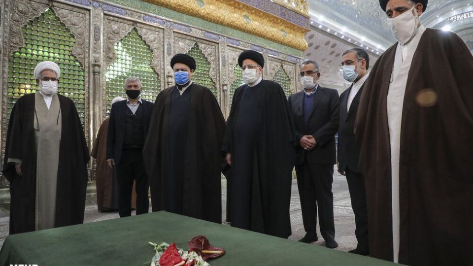 مراسم تجدید میثاق مسئولان قضایی با آرمان‌های امام (ره)