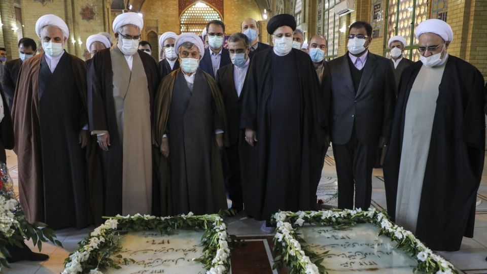 مراسم تجدید میثاق مسئولان قضایی با آرمان‌های امام (ره)