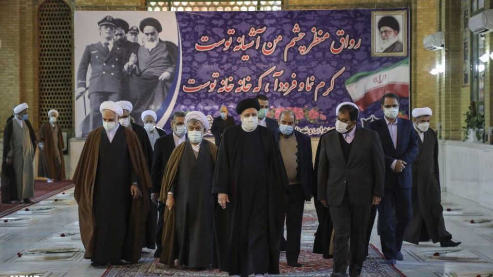 مراسم تجدید میثاق مسئولان قضایی با آرمان‌های امام (ره)