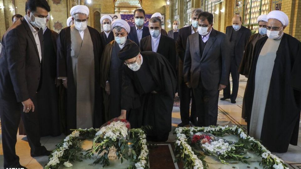 مراسم تجدید میثاق مسئولان قضایی با آرمان‌های امام (ره)