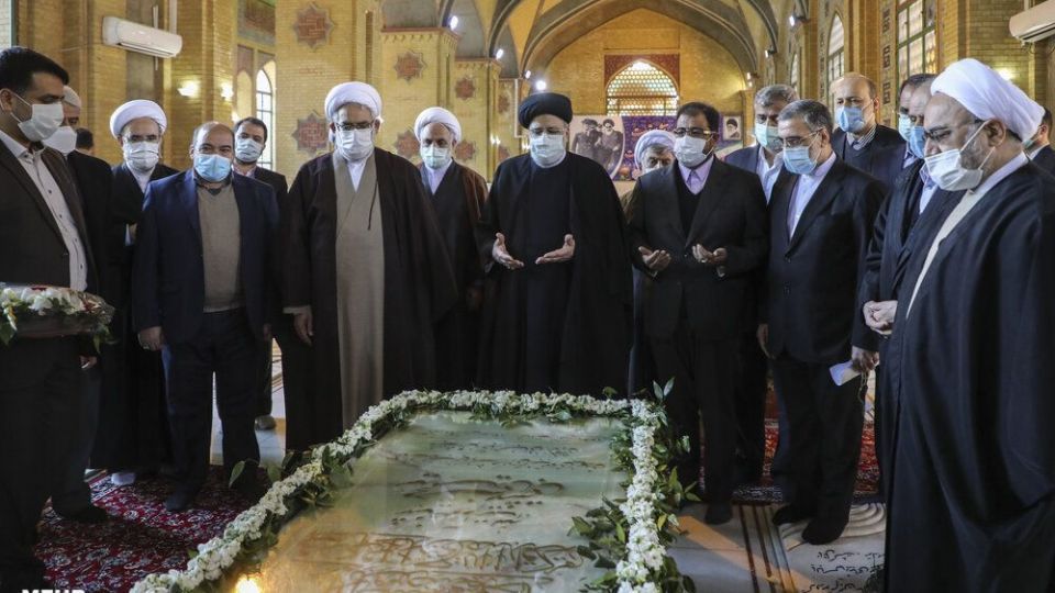 مراسم تجدید میثاق مسئولان قضایی با آرمان‌های امام (ره)