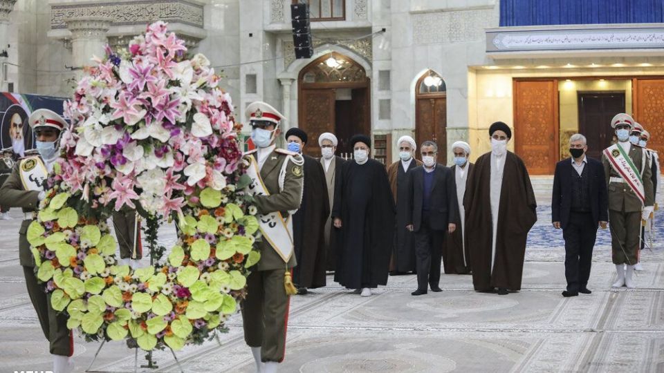 مراسم تجدید میثاق مسئولان قضایی با آرمان‌های امام (ره)