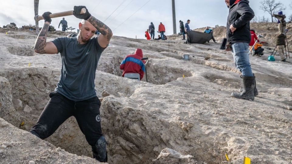 کشف گورستانی از عهد رم باستان در کریمه