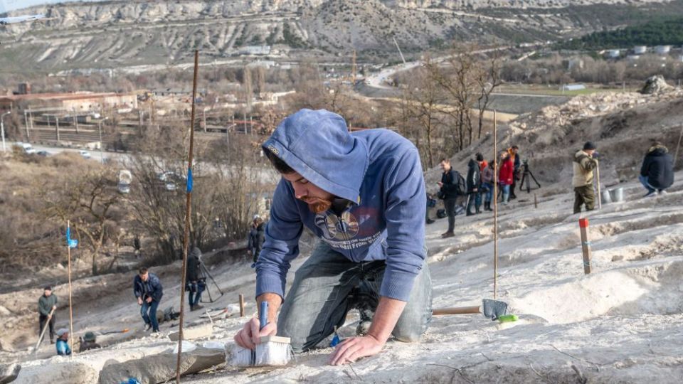 کشف گورستانی از عهد رم باستان در کریمه