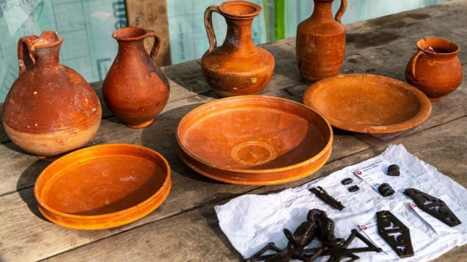 کشف گورستانی از عهد رم باستان در کریمه