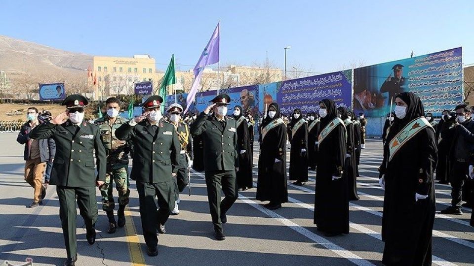 مراسم دانش آموختگی دانشجویان دانشگاه علوم انتظامی امین