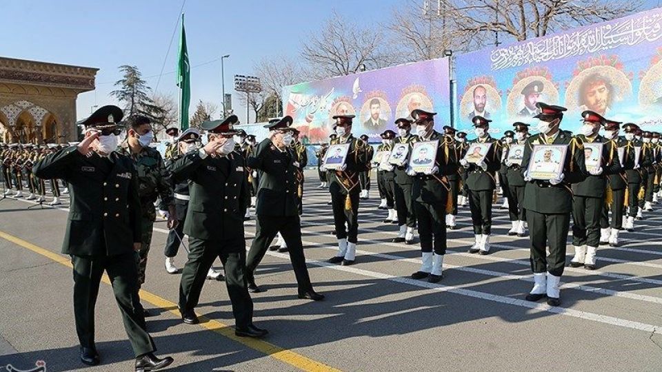 مراسم دانش آموختگی دانشجویان دانشگاه علوم انتظامی امین