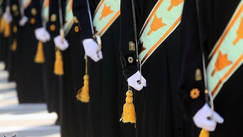 مراسم دانش آموختگی دانشجویان دانشگاه علوم انتظامی امین