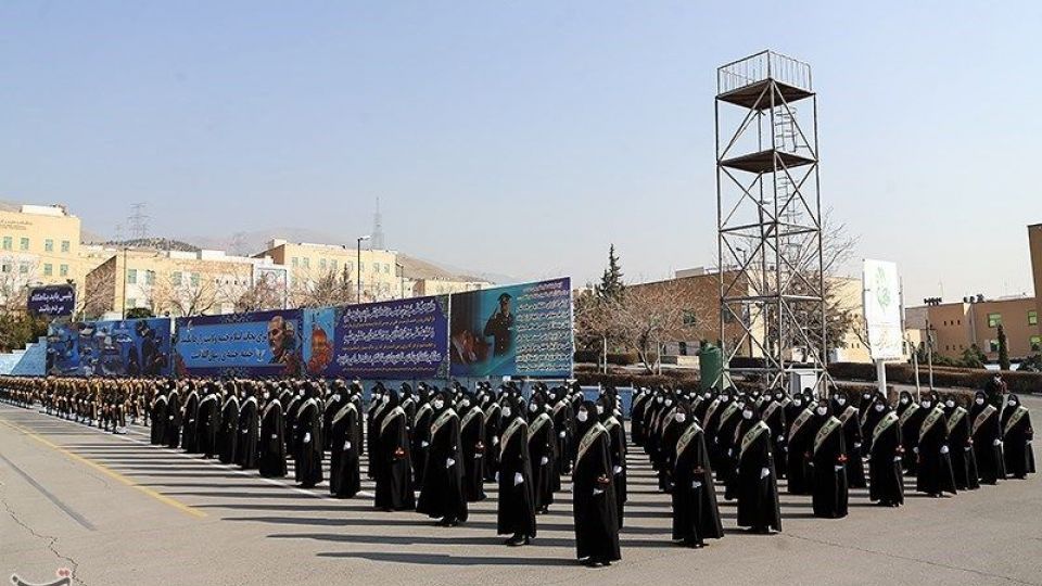 مراسم دانش آموختگی دانشجویان دانشگاه علوم انتظامی امین