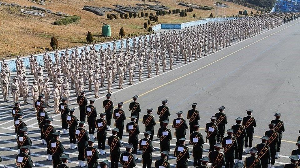 مراسم دانش آموختگی دانشجویان دانشگاه علوم انتظامی امین