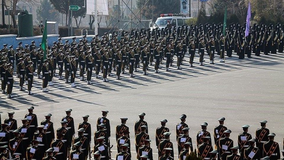 مراسم دانش آموختگی دانشجویان دانشگاه علوم انتظامی امین