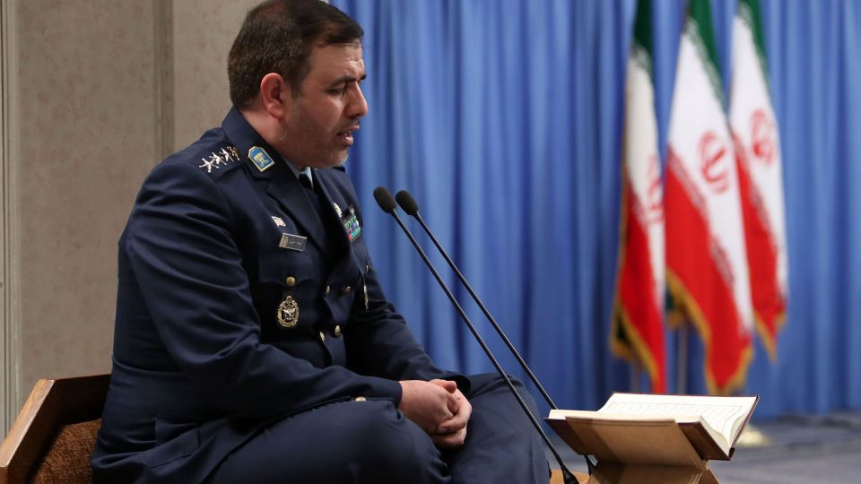 دیدار رهبر انقلاب با فرماندهان نیروی هوایی و پدافند هوایی ارتش