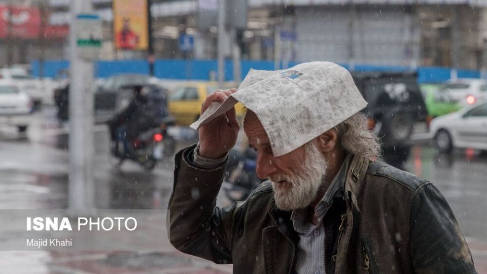 تهران بارانی