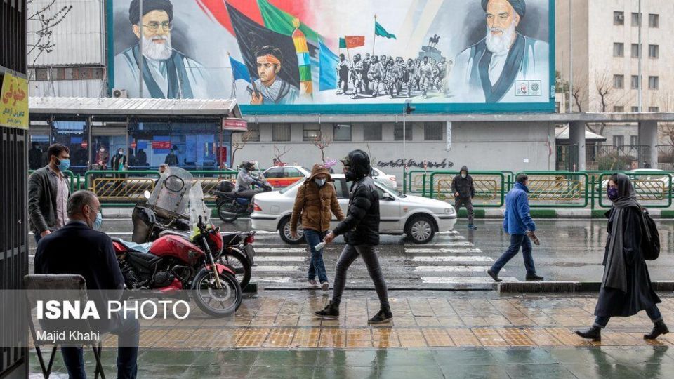 تهران بارانی