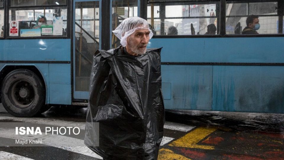 تهران بارانی