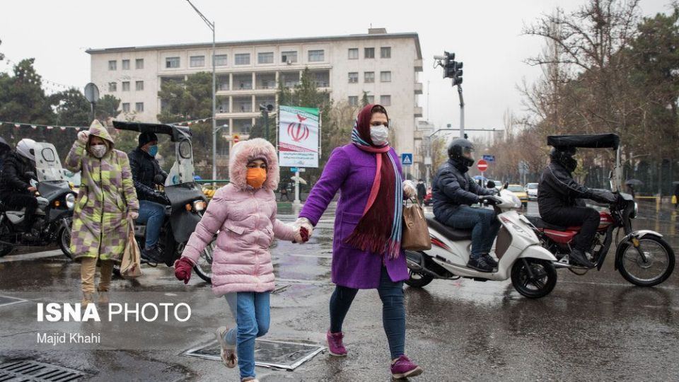 تهران بارانی