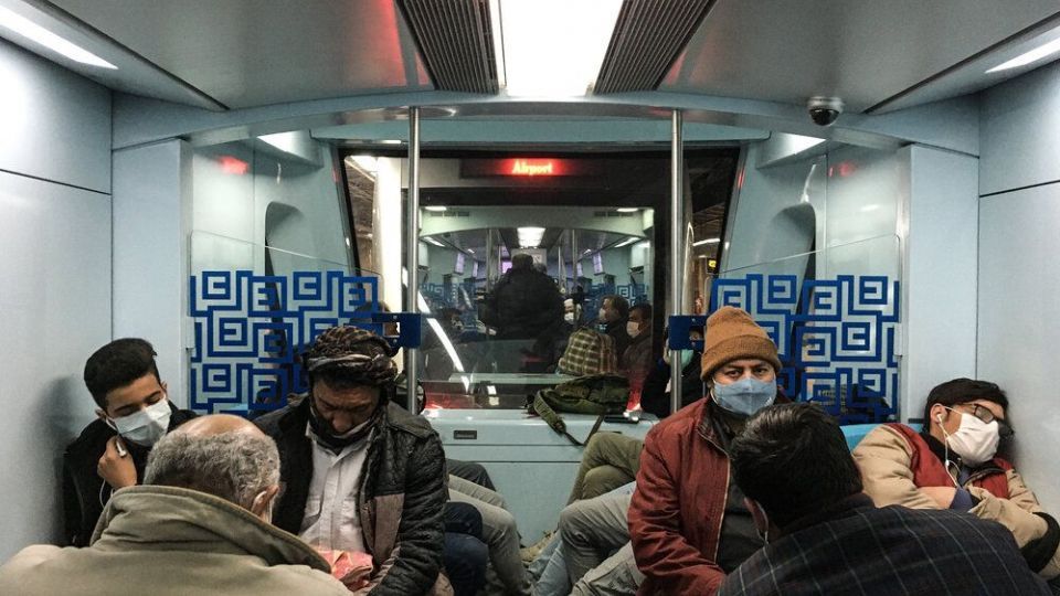 وضعیت متروی مشهد در روزهای کرونایی