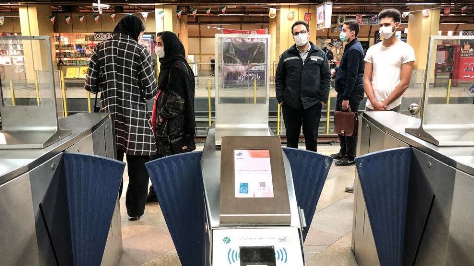 وضعیت متروی مشهد در روزهای کرونایی