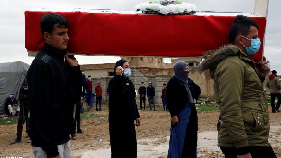 خاکسپاری پیکر قربانیان ایزدی داعش در عراق
