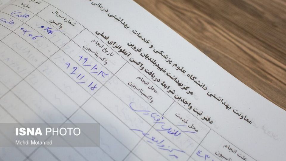 آغاز واکسیناسیون سراسری علیه ویروس کرونا در قزوین