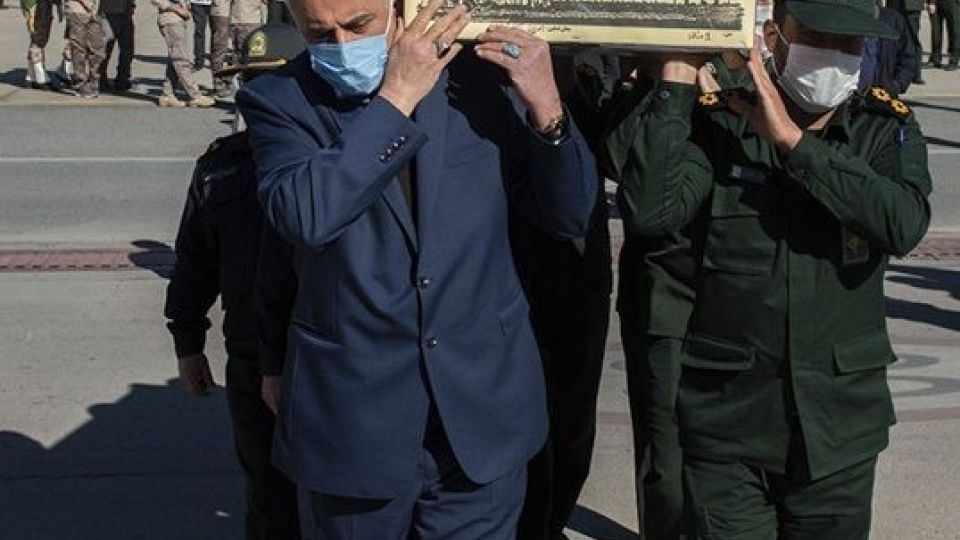 مراسم استقبال از شهدای گمنام - اصفهان