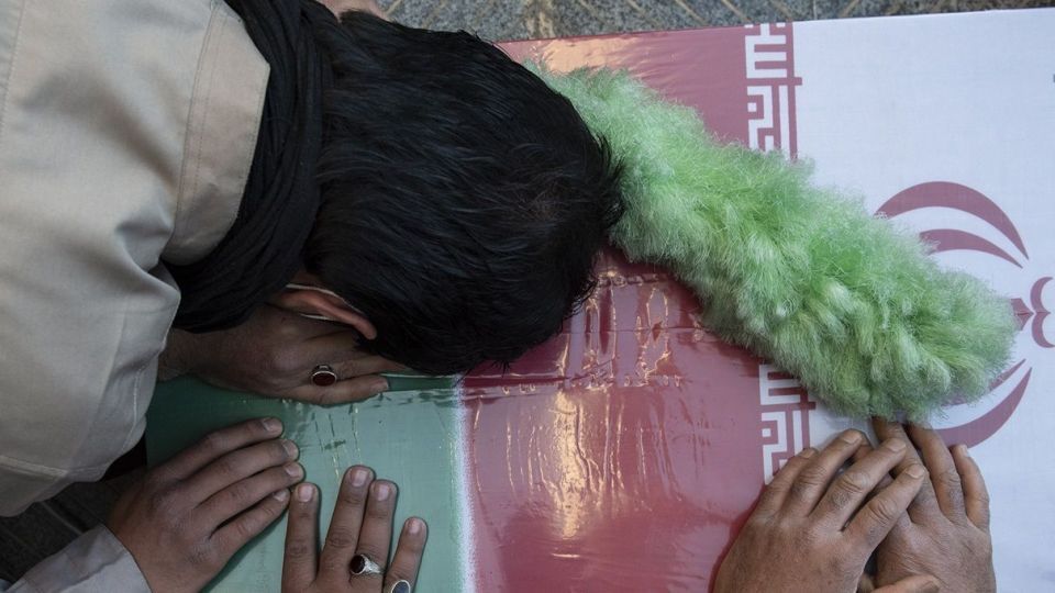 مراسم استقبال از شهدای گمنام - اصفهان