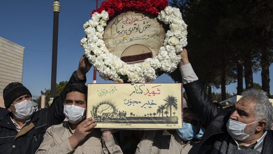 مراسم استقبال از شهدای گمنام - اصفهان