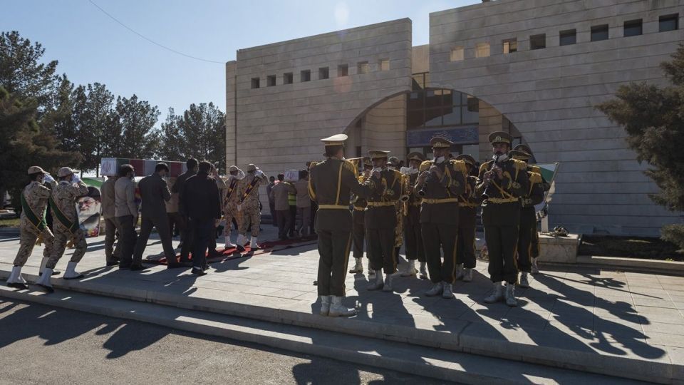 مراسم استقبال از شهدای گمنام - اصفهان