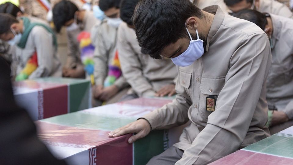 مراسم استقبال از شهدای گمنام - اصفهان