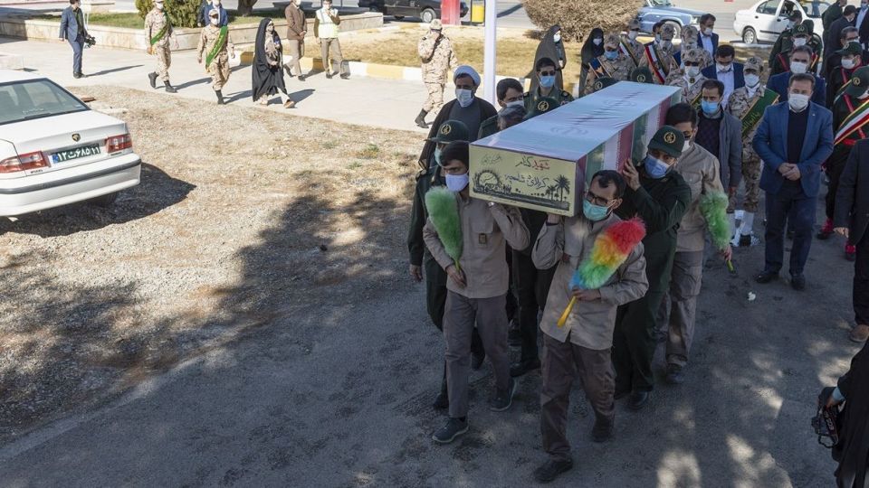 مراسم استقبال از شهدای گمنام - اصفهان