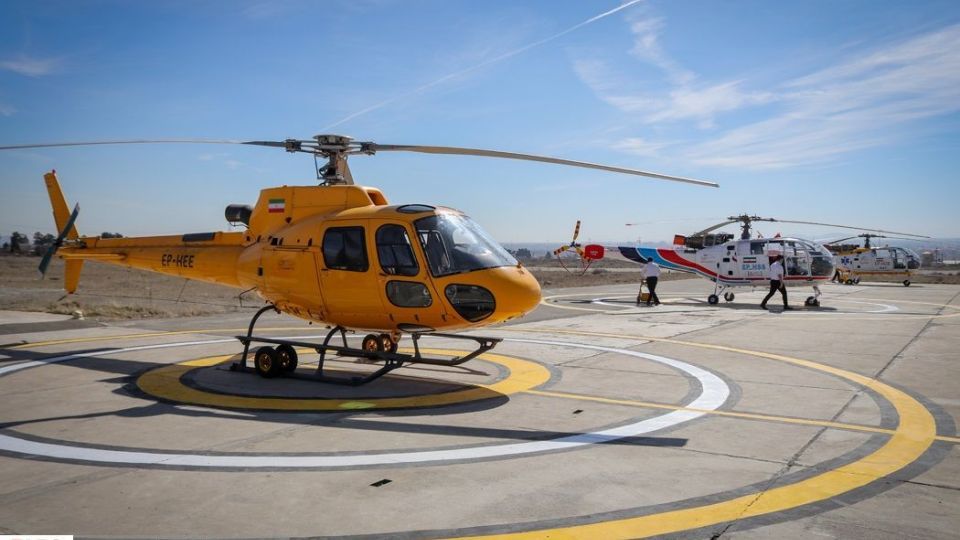 رونمایی از بالگرد های احیاء شده