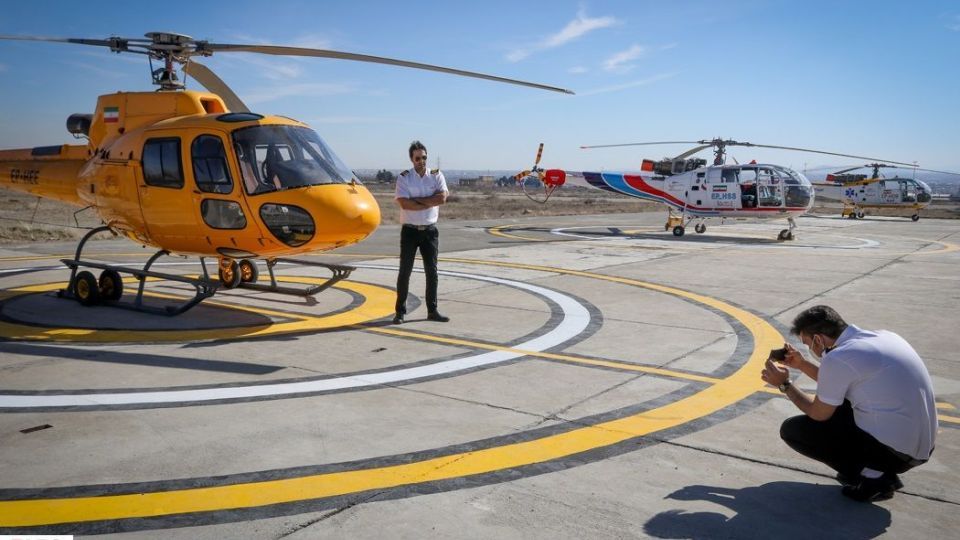 رونمایی از بالگرد های احیاء شده