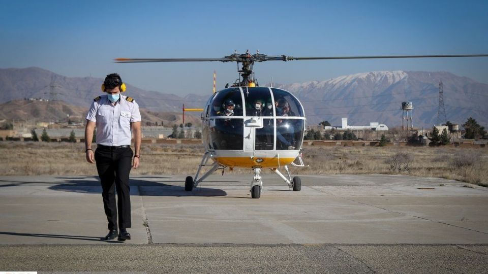 رونمایی از بالگرد های احیاء شده